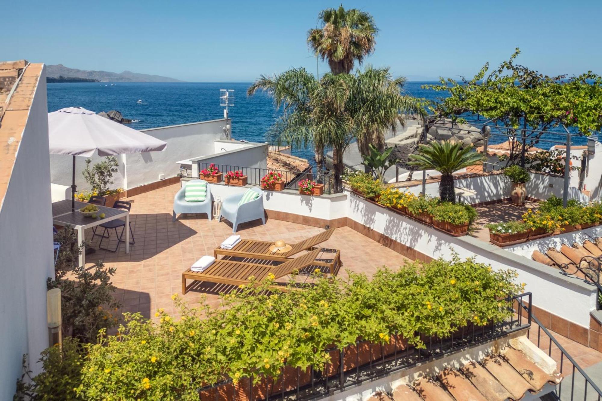 Blue54 - Pozzillo Sul Mare Fra L'Etna E Taormina Villa Exteriör bild