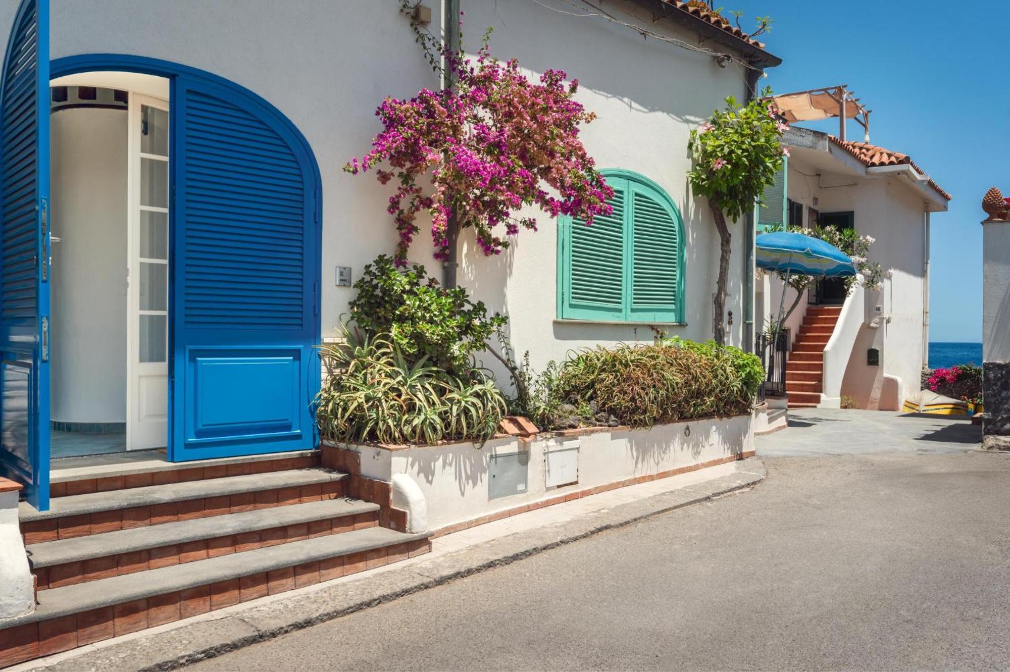 Blue54 - Pozzillo Sul Mare Fra L'Etna E Taormina Villa Exteriör bild